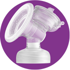Philips Avent Electric Breast pump feature: One size soft & adaptive cushion